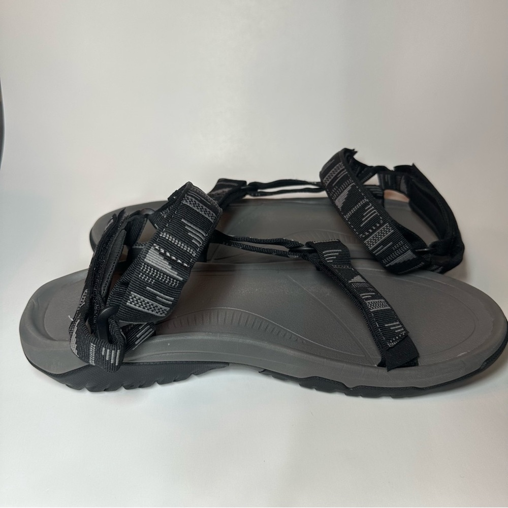 Teva Mens Hurricane XLT2 Sandals US Mens Sz 13 1019234 Black Grey Outdoor Hiking - Picture 5 of 11
